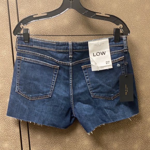 🔥🔥🔥NWT Rag & Bone Dre Low-Rise Stretch Jean Shorts - Picture 9 of 11